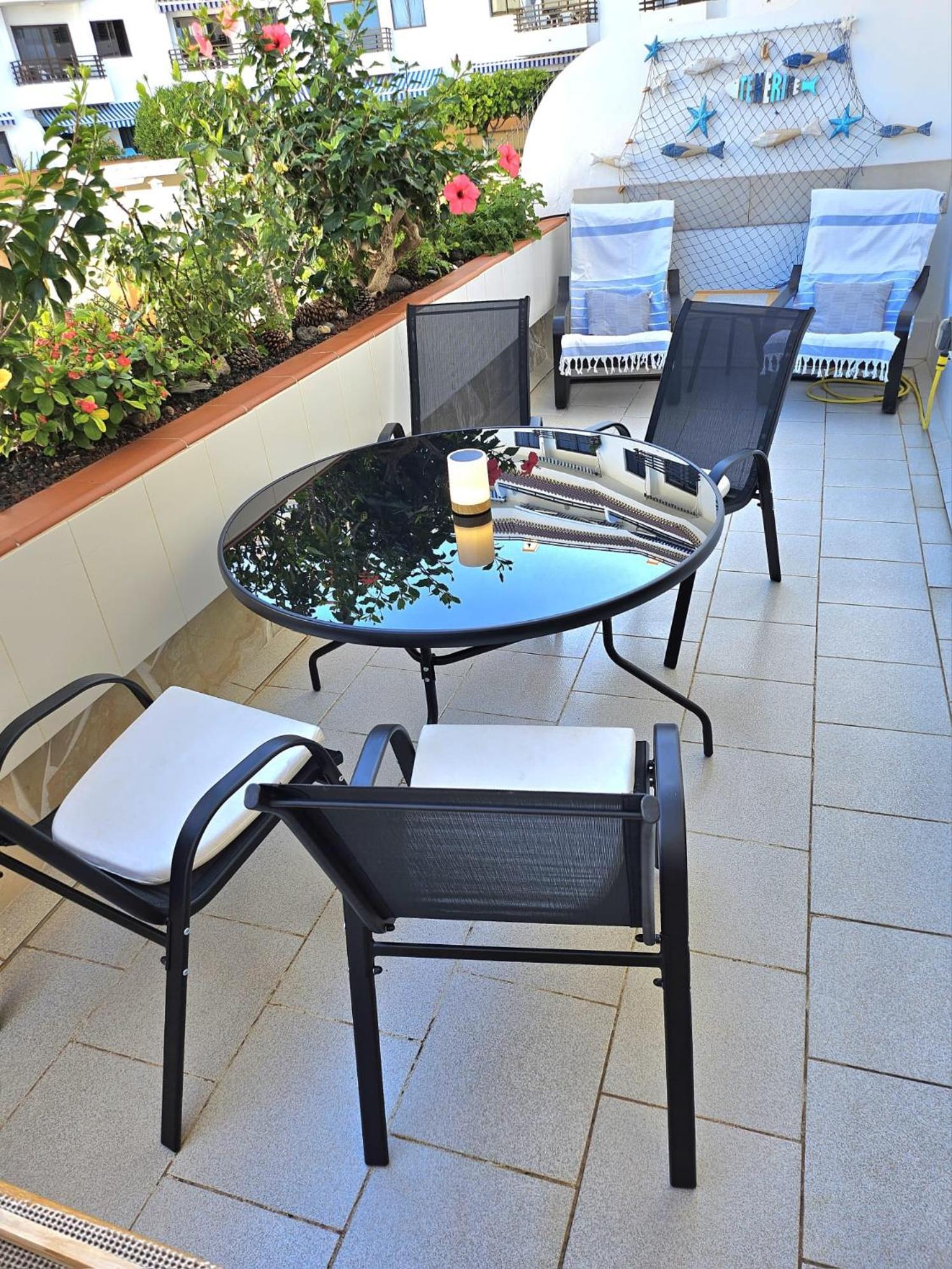 Аппартаметы Seguro De Sol Playa De La Arena Puerto de Santiago  Esterno foto